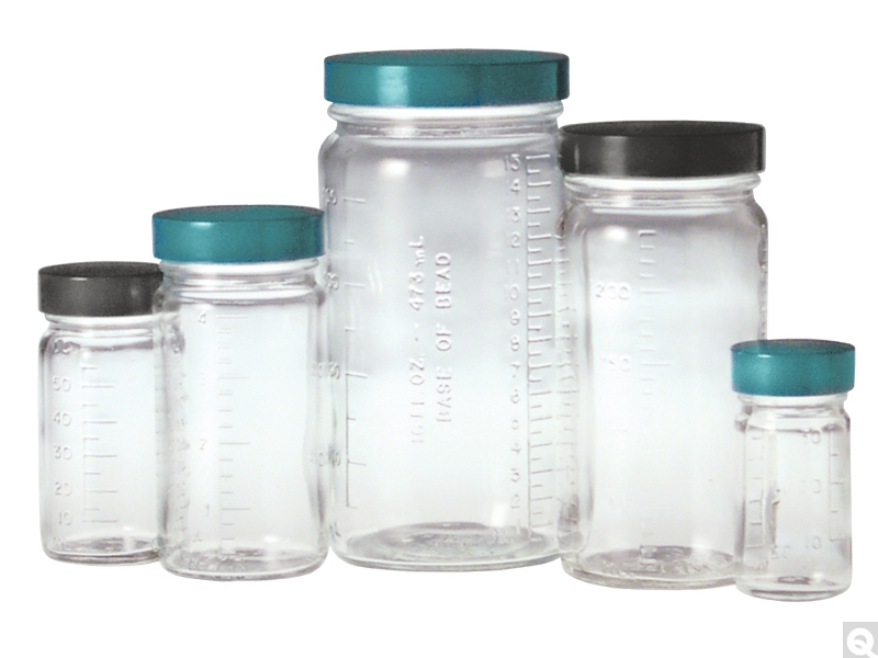 Graduated Medium Round Bottles
