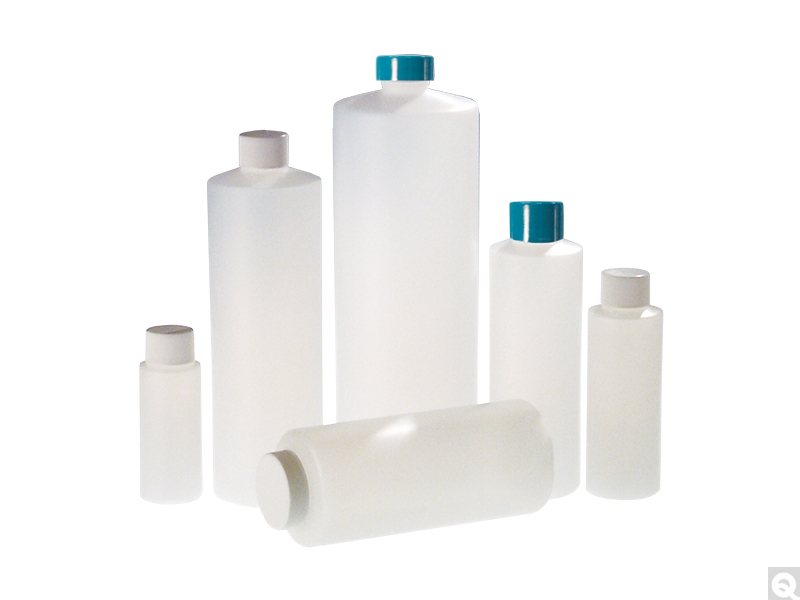 HDPE Cylinder Bottles - Natural