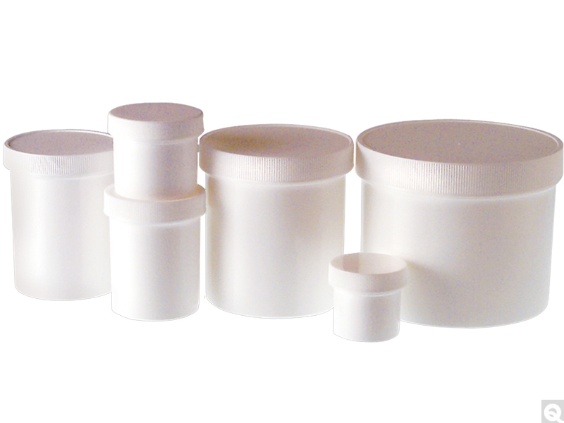 Polypropylene Jars - White