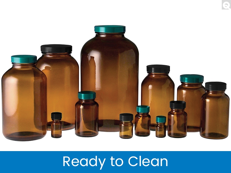 Packer Bottles, Ready To Clean