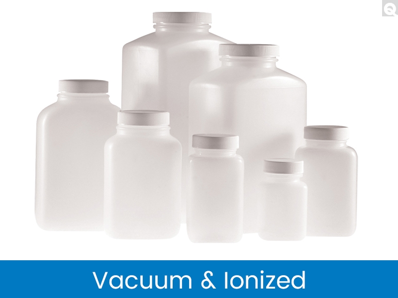 Oblong Bottles, Vacuum & Ionized