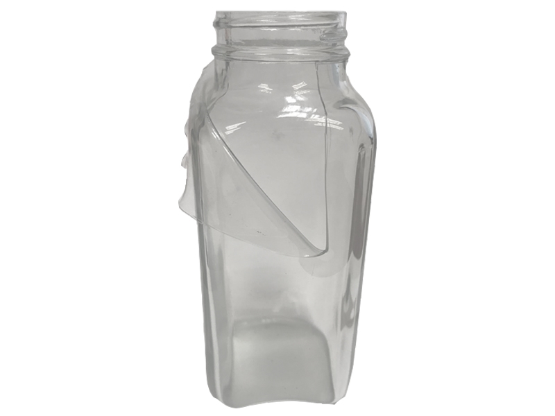 Safety Coated French Square Bottles