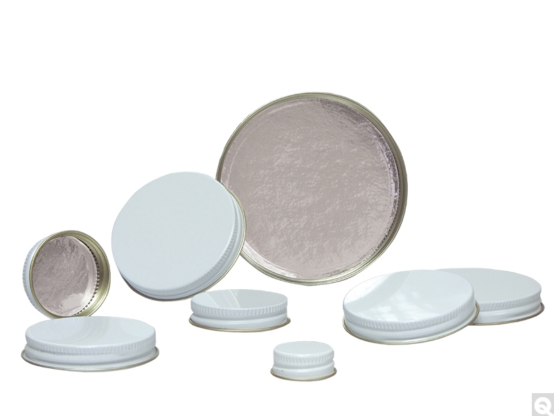 Pulp/Aluminum Foil Lined Metal Caps