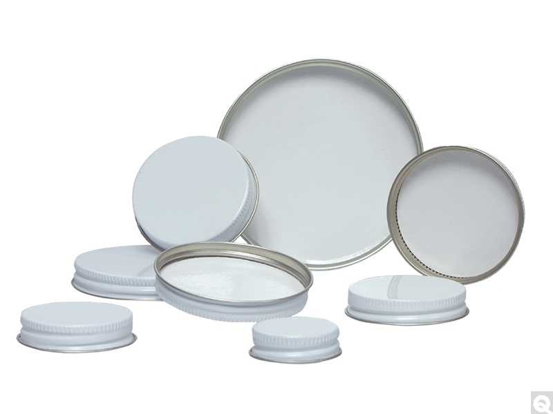 Pulp/Polyethylene Lined Metal Caps