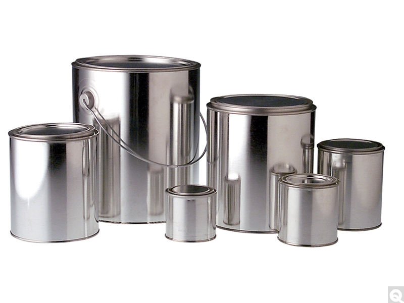 Unlined Round Paint Cans