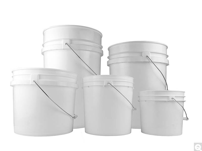 White HDPE Open Head Pails